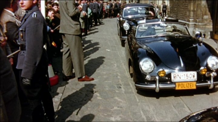 1954 Porsche 356 Cabriolet Polizeieskorte Bundeskanzler Adenauer